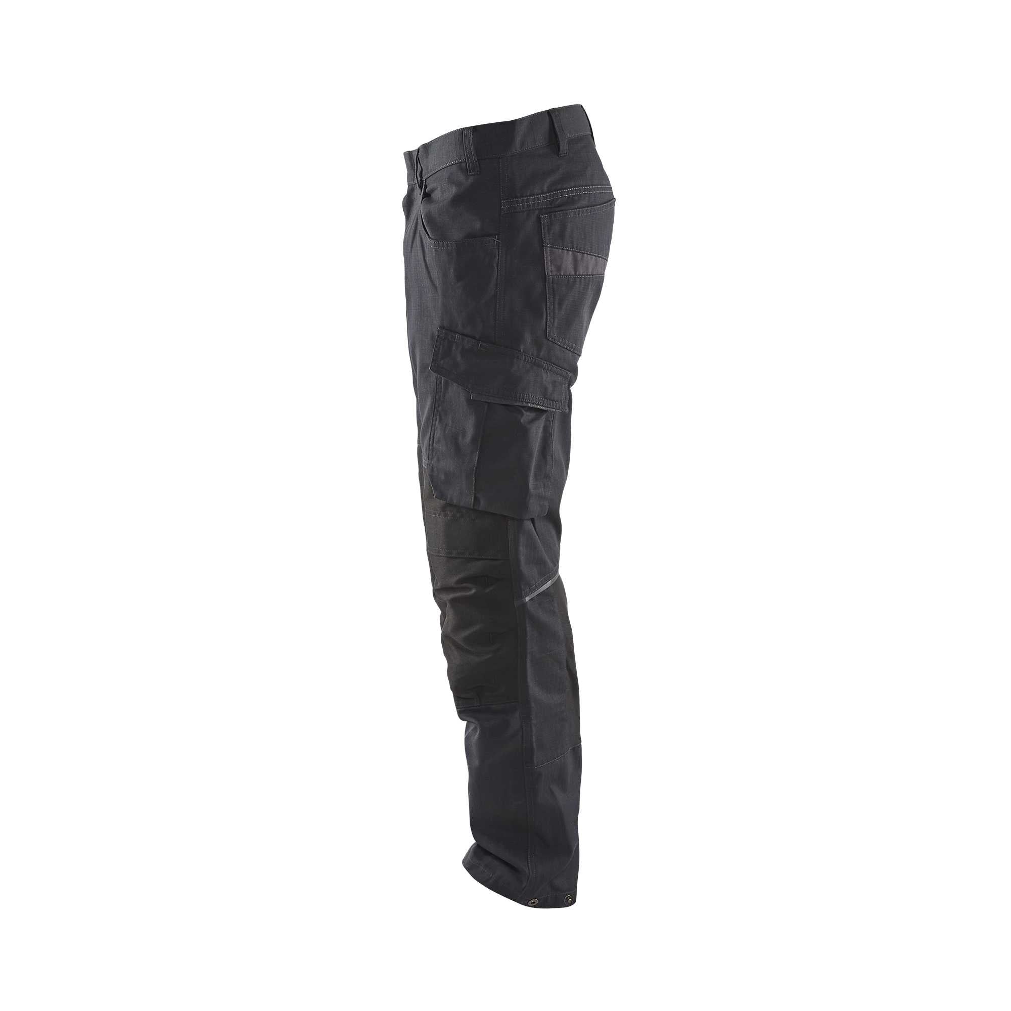 BLAKLADER 14951330 | Service Trousers with Stretch Work Trousers Men - Ripstop Fabric